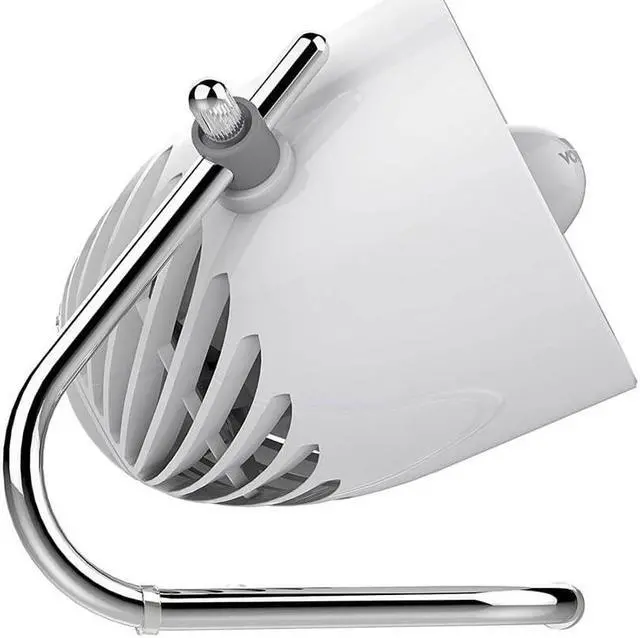 Alt view image 2 of 9 - Vornado PIVOTICE Pivot Personal Air Circulator - White