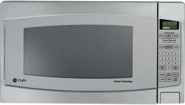 Alt view image 2 of 3 - GE Profile JES2251SJ 2.2 Cu. Ft. Stainless Counter Top Microwave Oven