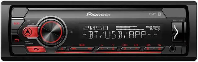 Alt view image 4 of 13 - Pioneer MVH-S310BT Single-DIN In-Dash Digital Media Receiver with Bluetooth (does not play CD's)
