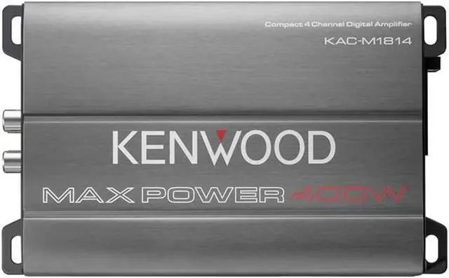 Main image of Kenwood Compact 4-channel amplifier