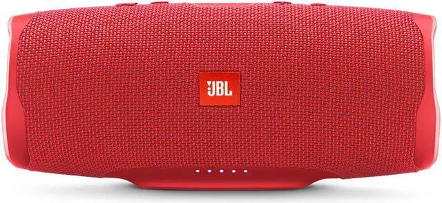Alt view image 5 of 9 - JBL Charge 4 Portable Bluetooth Speaker (Red)