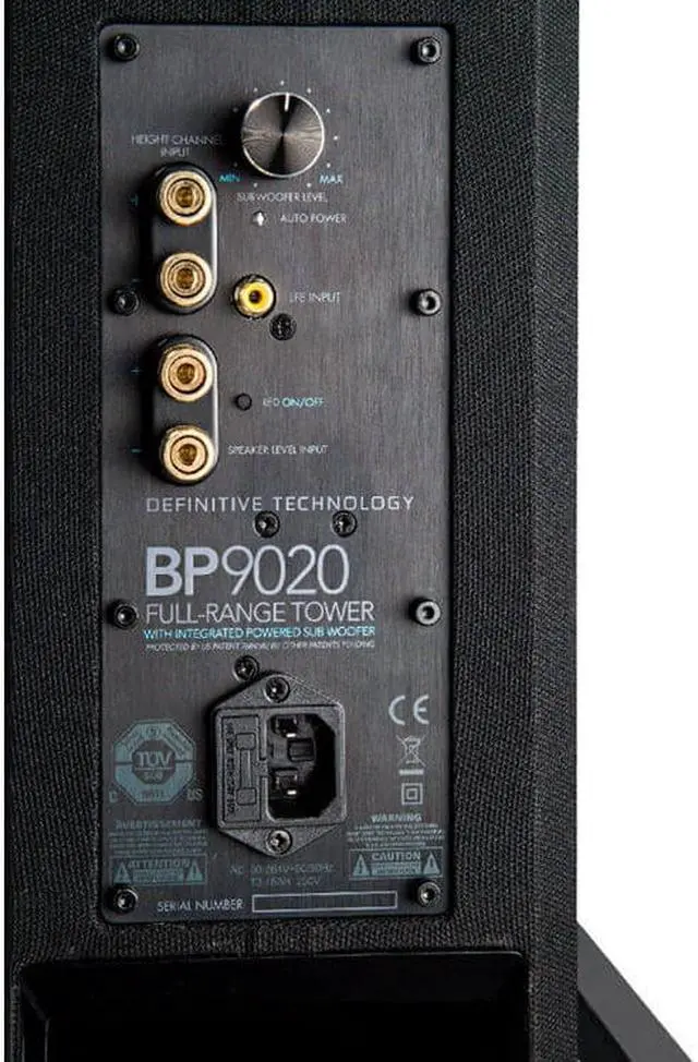 Alt view image 13 of 14 - Definitive Technology BP-9020 Tower Speaker with 8" Powered Subwoofer (Single)