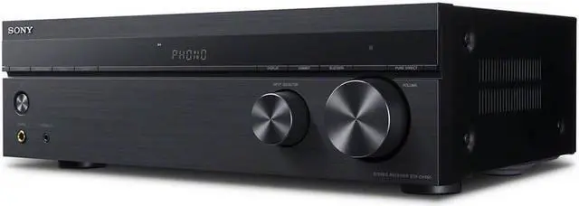 Alt view image 10 of 20 - Sony STRDH190 2-ch Home Stereo Receiver with Phono Inputs & Bluetooth Black