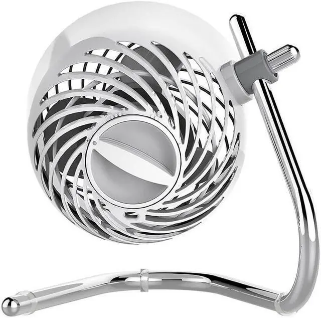 Alt view image 4 of 9 - Vornado PIVOTICE Pivot Personal Air Circulator - White