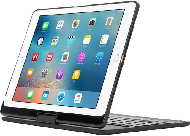 Alt view image 5 of 17 - TARGUS THZ700US VERSATYPE KEYBOARD CASE FOR 9.7IN IPAD PRO, AIR 2, 1 BLACK 9.7IN
