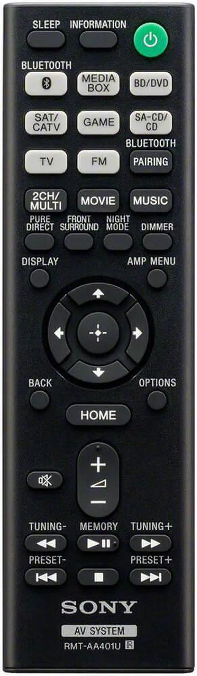 Alt view image 15 of 20 - Sony STRDH590 5.2 Channel Surround Sound Home Theater Receiver: 4K HDR AV Receiver with Bluetooth,Black