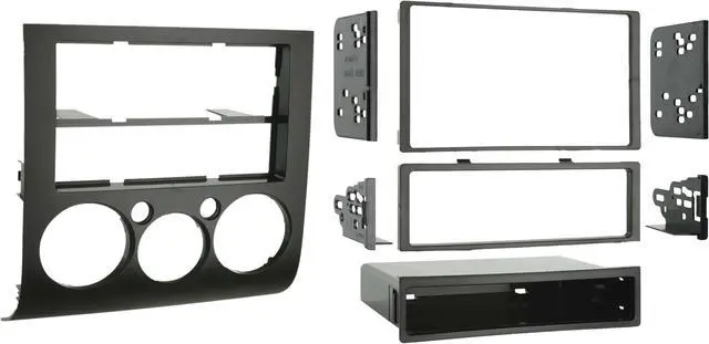 Alt view image 4 of 10 - METRA 99-7012 SINGLE / DOUBLE DIN INSTALLATION KIT FOR 2004-UP MITSUBISHI GALANT