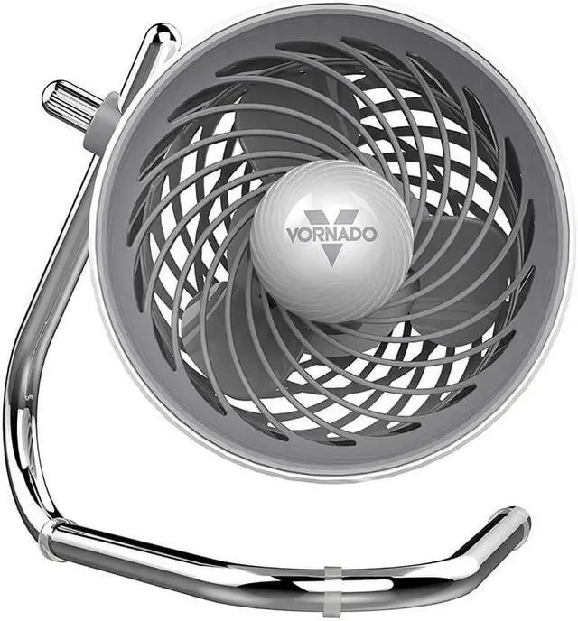 Alt view image 3 of 9 - Vornado PIVOTICE Pivot Personal Air Circulator - White