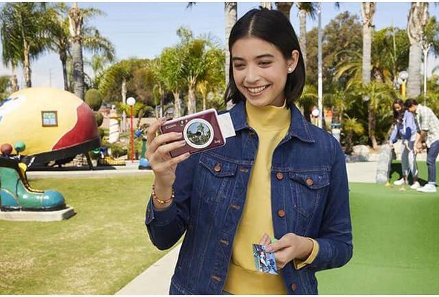 Alt view image 9 of 20 - Canon CLIQPSBLUE IVY CLIQ+ Instant Camera - Sapphire Blue