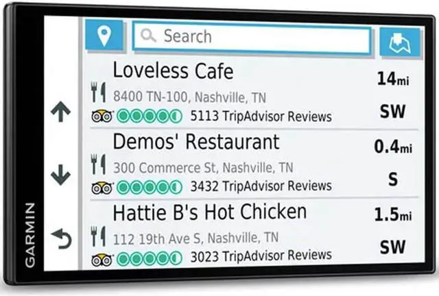 Alt view image 5 of 20 - Garmin DriveSmart 65 Automobile Portable GPS Navigator - Portable, Mountable