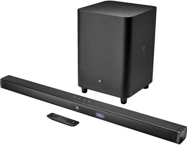 Alt view image 3 of 20 - JBL 3.1-Channel 4K Ultra HD Soundbar with Wireless Subwoofer