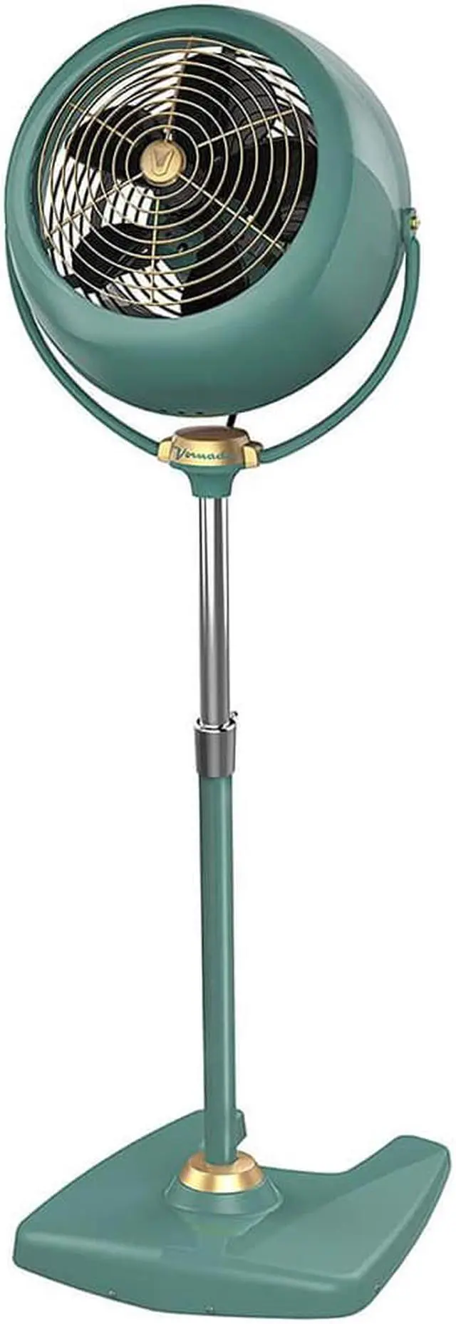 Alt view image 4 of 14 - Vornado VFANSRSTDGRN VFAN Sr. Pedestal Vintage Air Circulator - Green