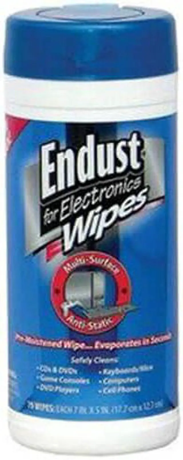 Main image of ENDUST 259000 Endust 259000 anti-static pop-up wipes (70-ct)