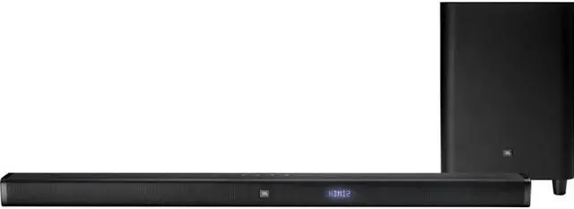 Alt view image 2 of 20 - JBL 3.1-Channel 4K Ultra HD Soundbar with Wireless Subwoofer