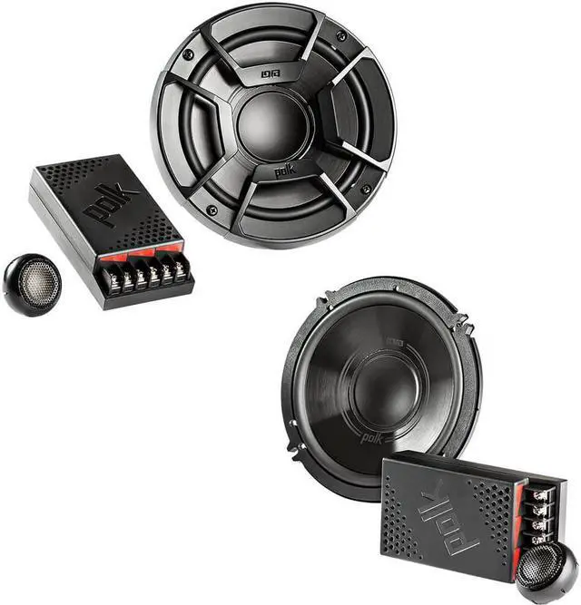 Alt view image 6 of 15 - Polk Audio DB6502 6.5 in. Component Speakers with Marine Certification