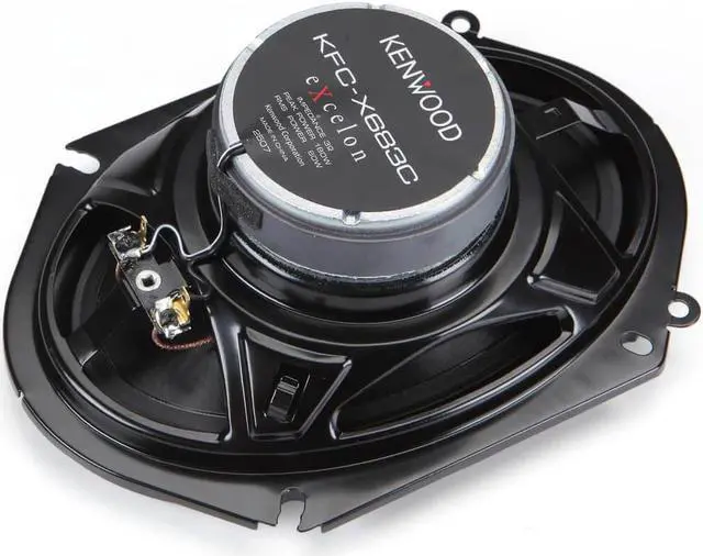 Alt view image 5 of 10 - Kenwood eXcelon KFCX683C 6 inch X 8 inch 2-Way Car Speaker Pair