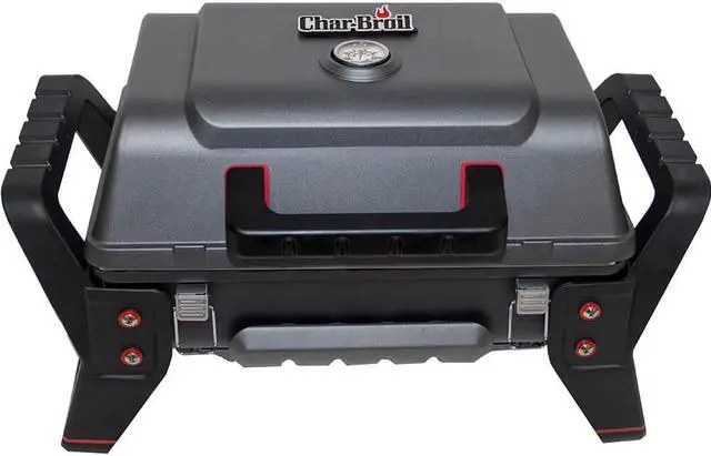 Alt view image 4 of 9 - Char-Broil Grill2Go X200 Portable TRU-Infrared Liquid Propane Gas Grill