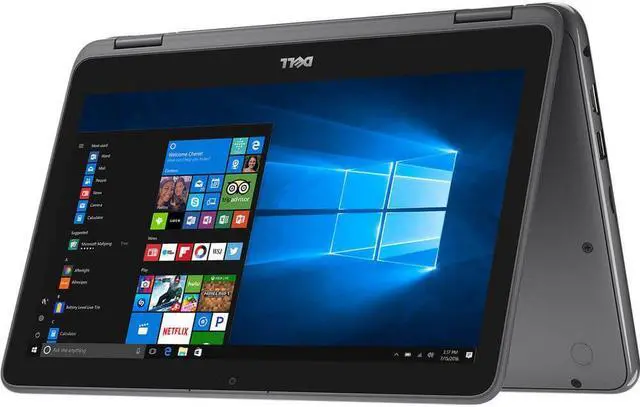 Alt view image 2 of 8 - DELL Inspiron 11.6" AMD A6-9220e 4GB Memory DDR4 2400 32 GB eMMC SSD Windows 10 Home 64-Bit