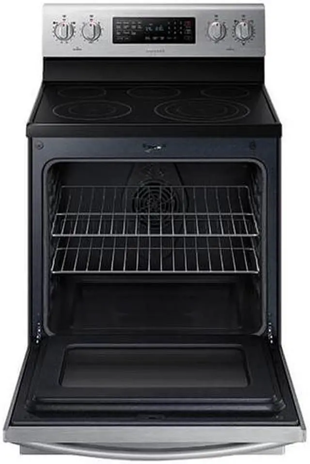 Alt view image 4 of 5 - Samsung 5.9 cu. ft. Electric Range with True Convection