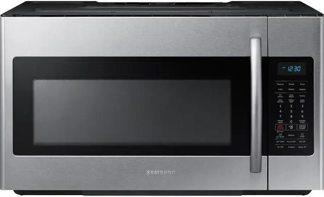 Alt view image 13 of 16 - Samsung ME18H704SFS 1.8 Cu. Ft. 1000W Stainless Over-the-Range Microwave ME18H704SFS/AA