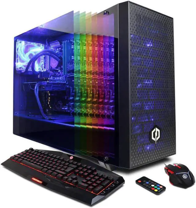 Alt view image 11 of 11 - CYBERPOWERPC Gamer Supreme Liquid Cool SLC8760CPG - Intel Core i7-8700K 3.70 GHz, NVIDIA GeForce GTX 1070, 16 GB DDR4 Memory, 120 GB SSD + 2 TB HDD, WiFi Card, Windows 10 Home