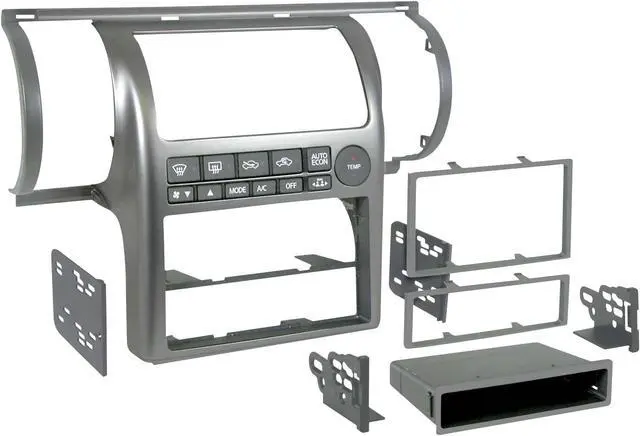 Alt view image 8 of 10 - METRA 99-7604 SINGLE / DOUBLE DIN INSTALLATION KIT FOR 2003 - 2004 INFINITI G35