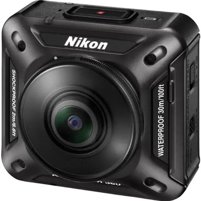 Alt view image 2 of 8 - Nikon KEYMISION360 KeyMission 360 Waterproof Action Camera