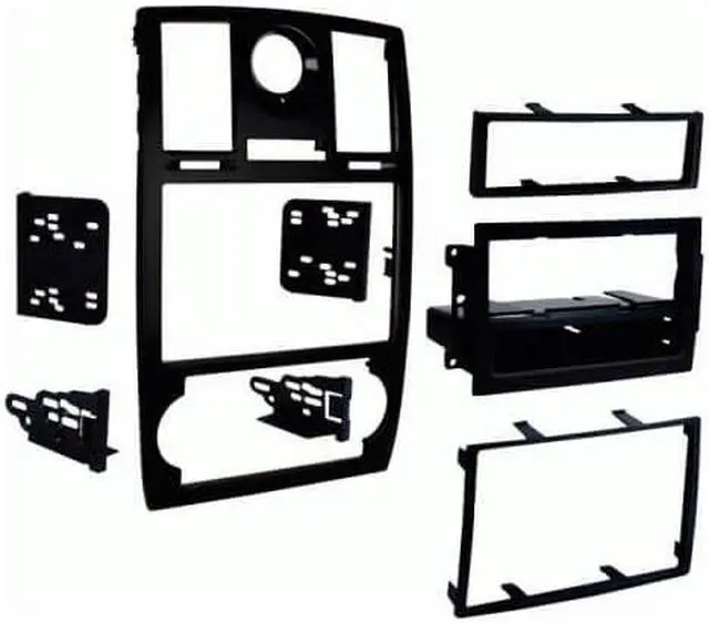 Alt view image 4 of 7 - 2005-2007 Chrysler 300 DDIN IN-Dash Mounting Kit