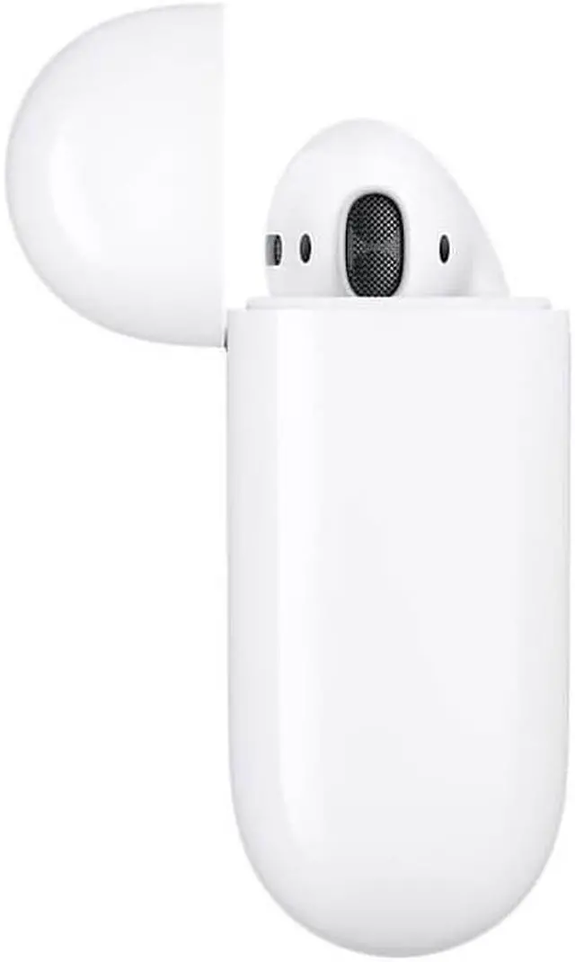 Alt view image 12 of 13 - Apple MMEF2 AirPods Wireless Bluetooth Headphones