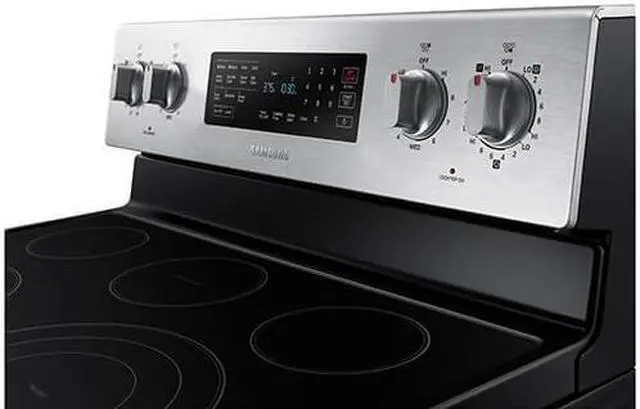 Alt view image 5 of 5 - Samsung 5.9 cu. ft. Electric Range with True Convection