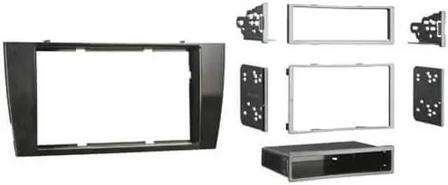 Alt view image 4 of 4 - METRA 99-9501B SINGLE / DOUBLE DIN KIT JAGUAR S-TYPE 06-06 X-TYPE 02-07 - BLACK