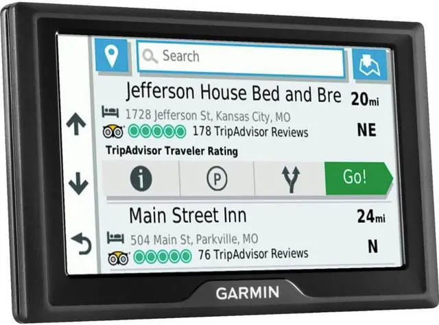 Alt view image 8 of 20 - Garmin Drive 52: GPS Navigator with 5” Display Features Easy-to-Read menus and maps Plus Information to enrich Road Trips