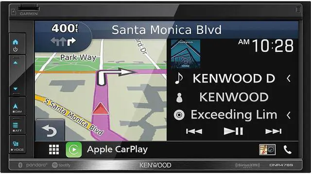 Alt view image 4 of 10 - Kenwood DNR476 Navigation Digital Multimedia Receiver with Bluetooth