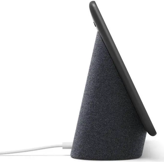 Alt view image 4 of 20 - Google Nest GA00639US Hub Max with Google Assistant- Charcoal Black