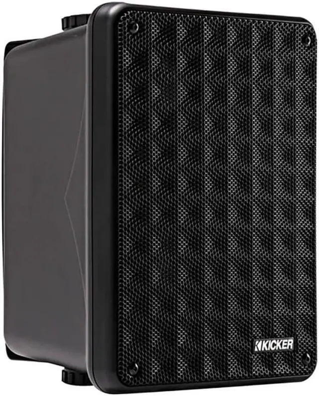 Alt view image 4 of 20 - Kicker 46KB6B KB6 Outdoor/Indoor Speakers - Black