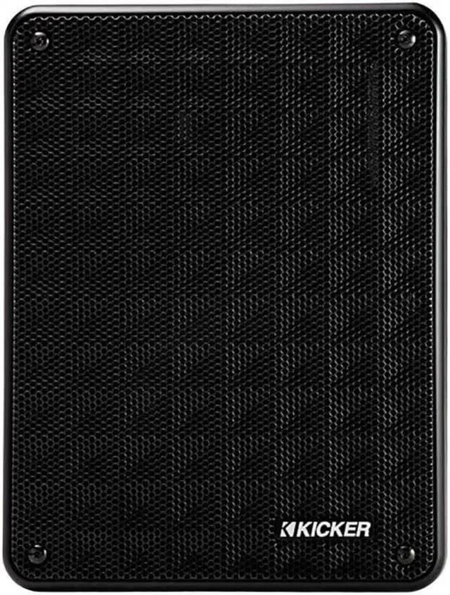 Alt view image 2 of 20 - Kicker 46KB6B KB6 Outdoor/Indoor Speakers - Black