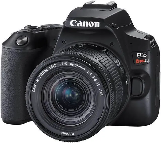 Alt view image 19 of 20 - Canon EOS Rebel SL3 DSLR Camera with 18-55mm Lens - Black