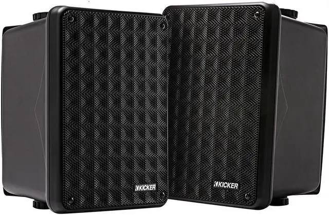 Main image of Kicker 46KB6B KB6 Outdoor/Indoor Speakers - Black