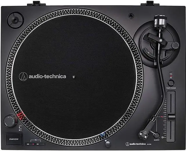 Alt view image 7 of 20 - Audio Technica Analog & USB Direct-Drive Turntable - Black