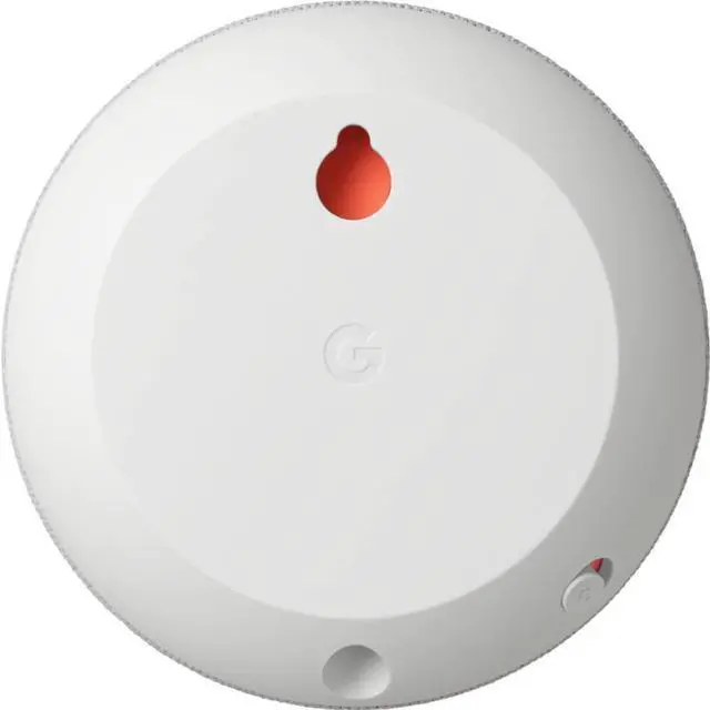 Alt view image 2 of 20 - Google Nest Mini 2nd Generation Smart Speaker, Chalk GA00638-US
