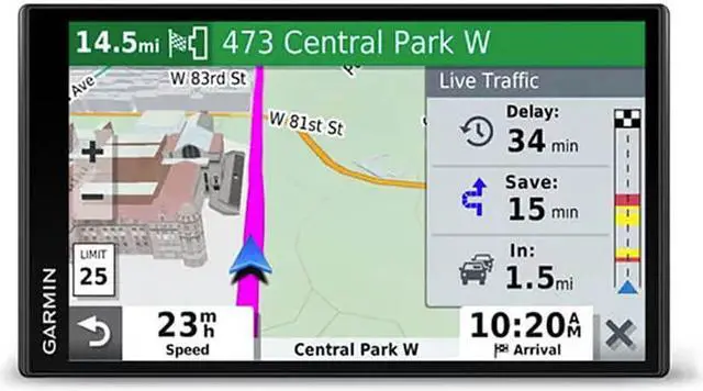 Alt view image 9 of 20 - Garmin DriveSmart 65 Premium Navigator with Amazon Alexa