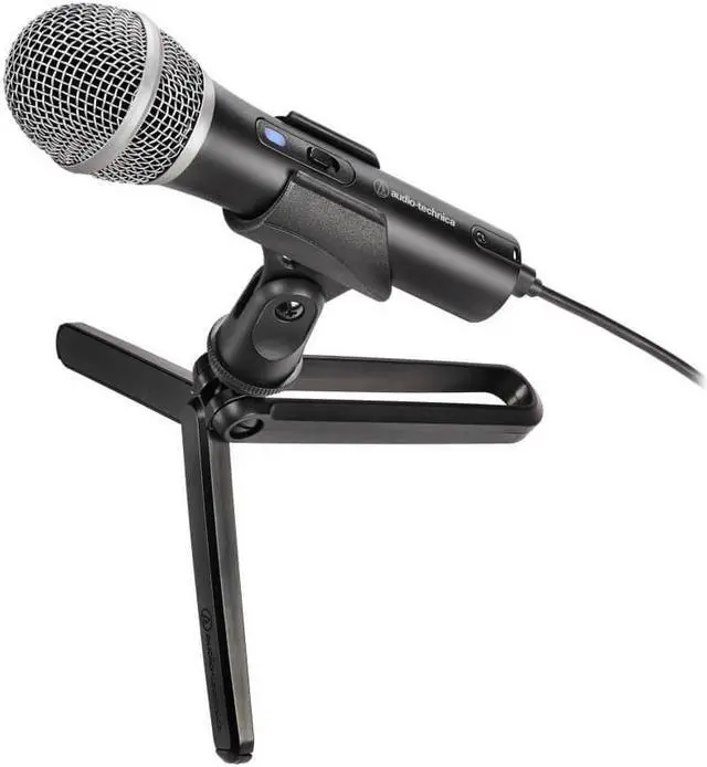 Alt view image 2 of 8 - Audio Technica Cardioid Dynamic USB Microphone ATR2100X-USB