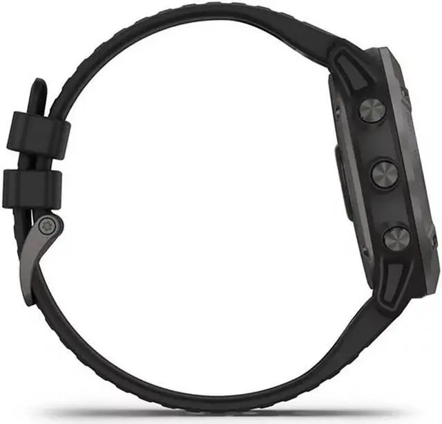 Alt view image 14 of 20 - Garmin Fenix 6X Sapphire, Premium Multisport GPS Watch,  -Carbon Gray DLC with Black Band-  (010-02157-10)