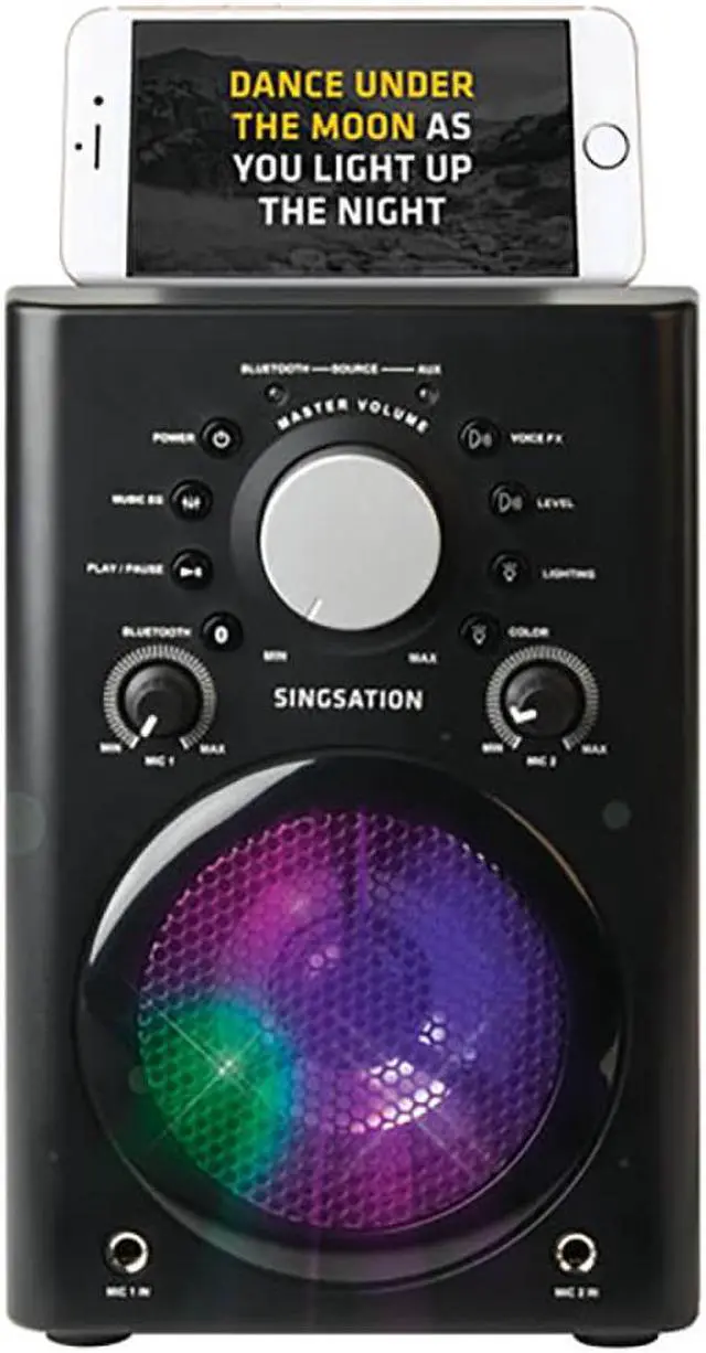 Alt view image 2 of 2 - 808 Audio SPKA30Q Singsation Classic All-in-One Karaoke System