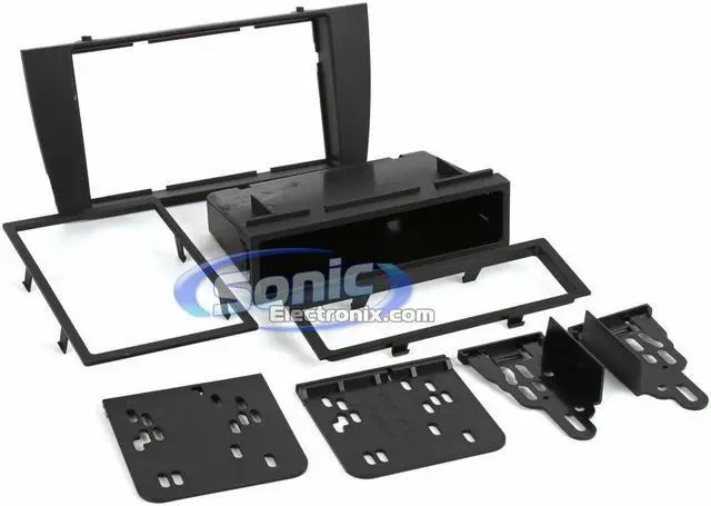 Alt view image 2 of 4 - METRA 99-9501B SINGLE / DOUBLE DIN KIT JAGUAR S-TYPE 06-06 X-TYPE 02-07 - BLACK