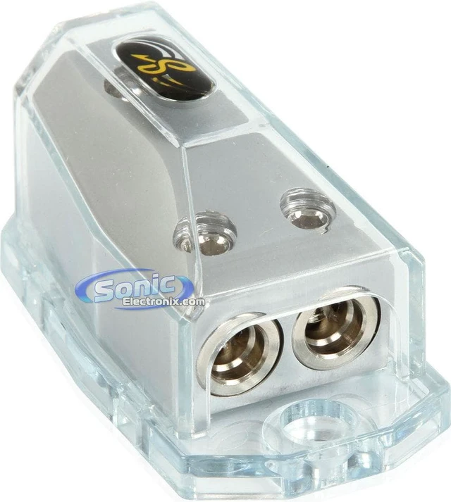 Alt view image 2 of 14 - Stinger SHD20 Non Fused Power Distribution Block 1 in - 2 out Series Multi-Gauge