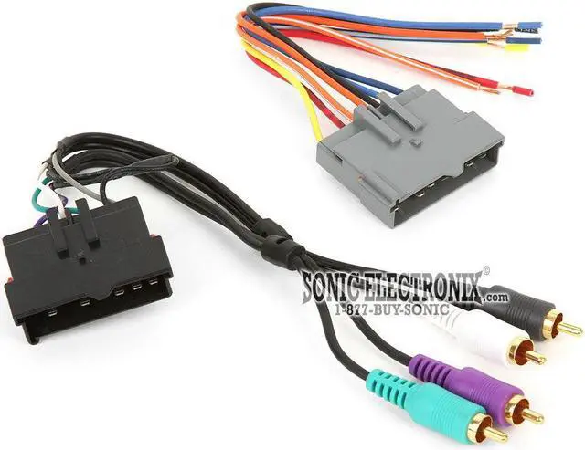 Alt view image 3 of 6 - METRA 70-1768 FORD COMMON GROUND 5 WIRE AMPLIFIER INTEGRATION HARNESS 8 PIN NEW