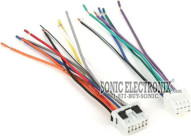 Alt view image 4 of 9 - METRA 71-7550 NISSAN 1995 - UP REVERSE WIRE HARNESS PLUGS INTO OEM RADIO NEW
