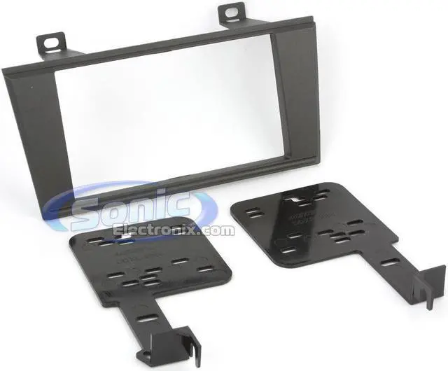 Alt view image 3 of 7 - METRA 95-5000B FORD 02 - 05 / LINCOLN 2000 - 06 DOUBLE DIN INSTALL BLACK KIT NEW