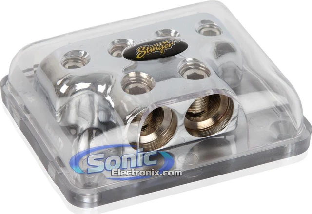 Main image of Stinger Shoc-Krome 2 - 0 Gauge / 4 - 4 Gauge Distribution Block